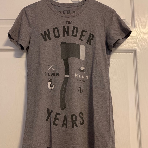 Glamour Kills Tops - Very Rare The Wonder Years shirt